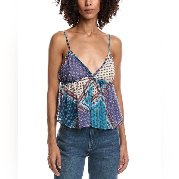 Free People Tops - NWT Free People Printed Top - M